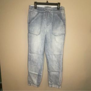 Wit & Wisdom “Ab” Leisure High Rise, light blue vintage. Joggers. Size 4